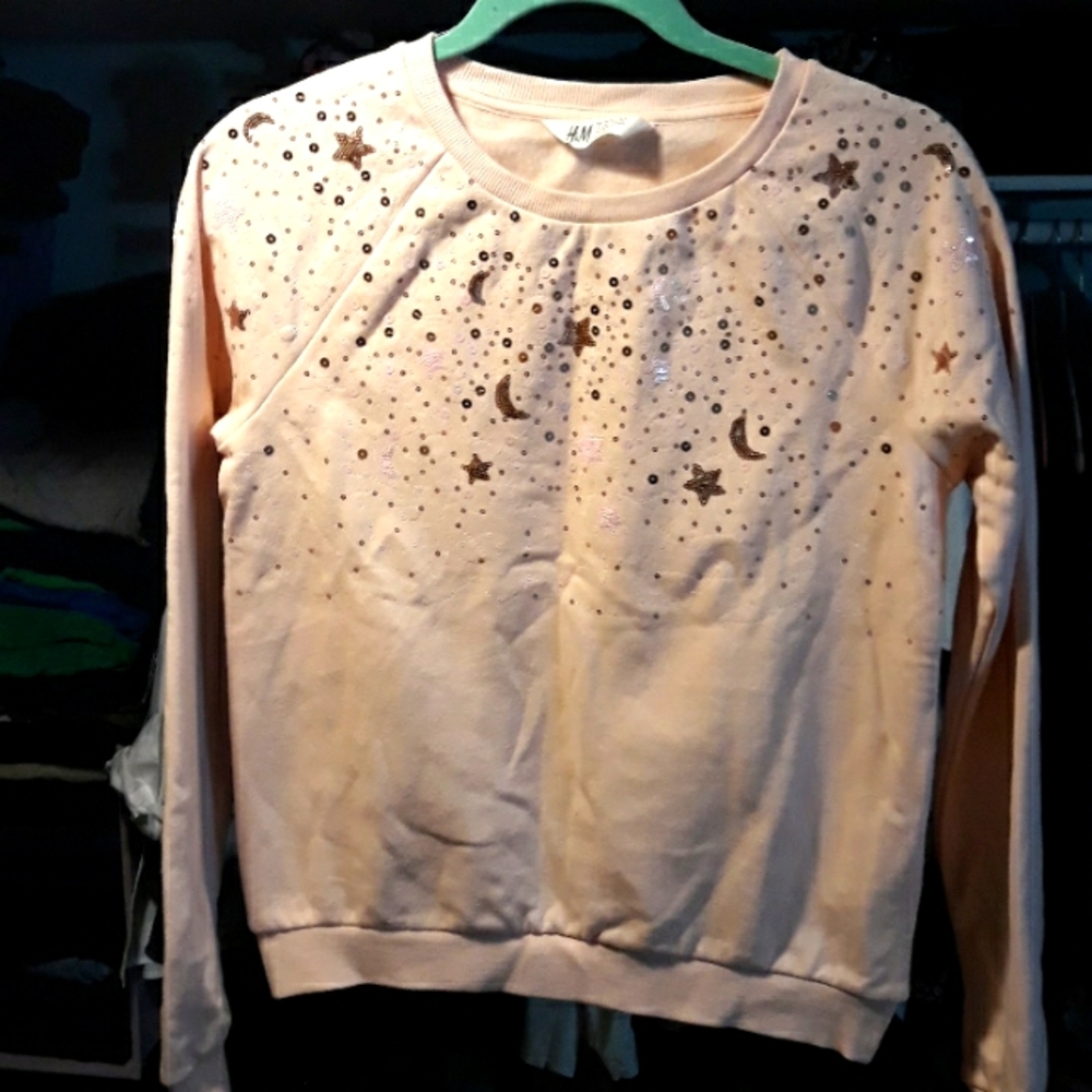 H&M girls sweatshirt size (16-18)
